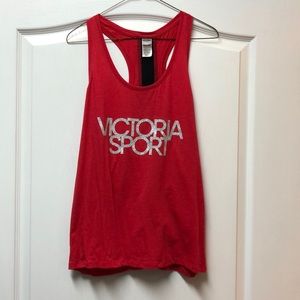 Victoria Sport Workout Tank Top Red Size XL Victoria’s Secret